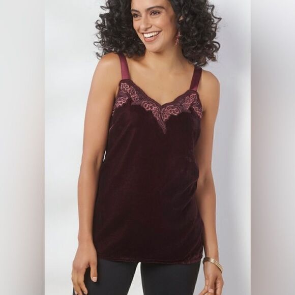 Soft Surroundings Milagros Velvet Top size S - Picture 1 of 1